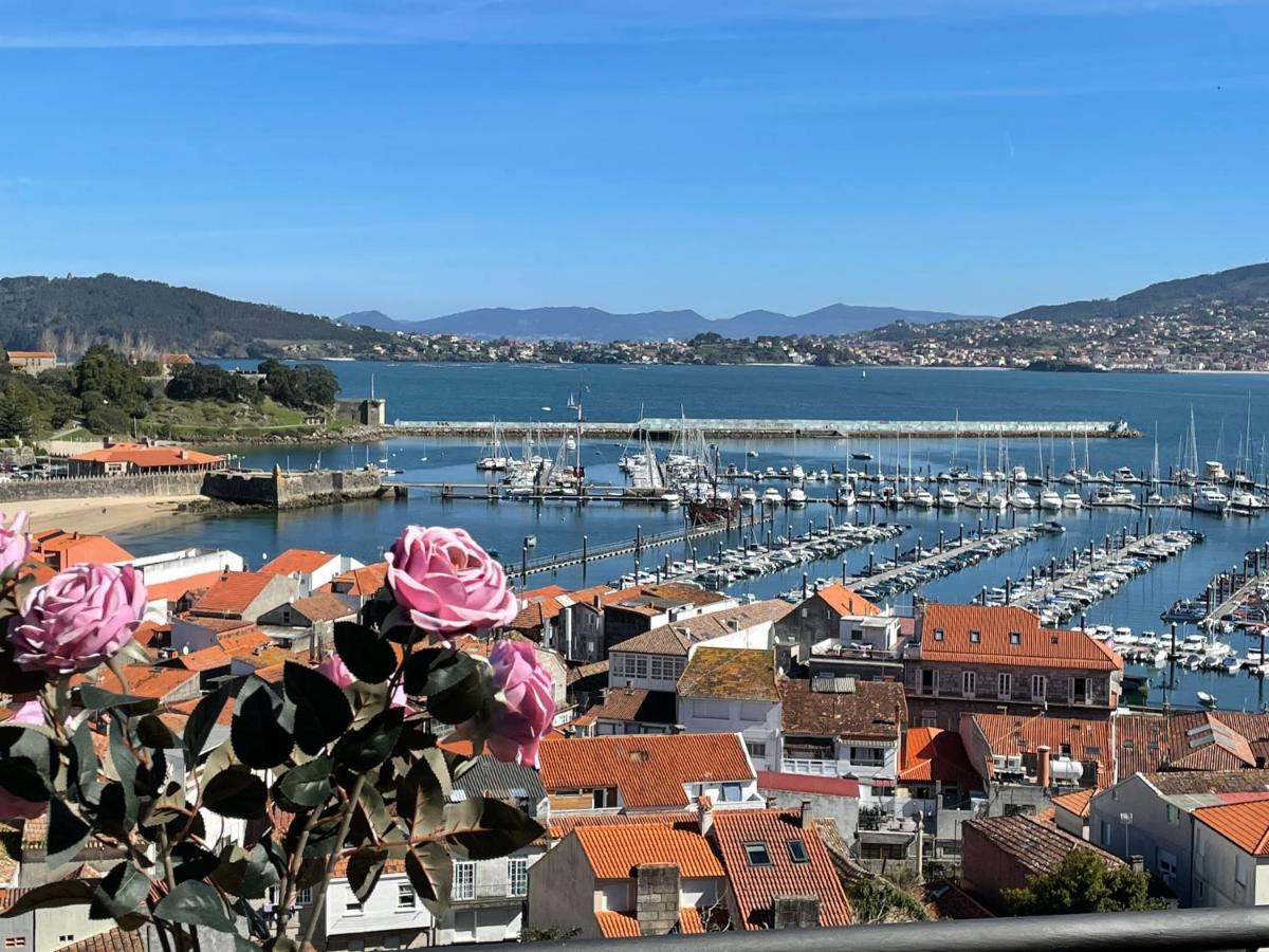 Estudio Impresionantes Vistas Con Terraza Y Piscina Baiona Esterno foto