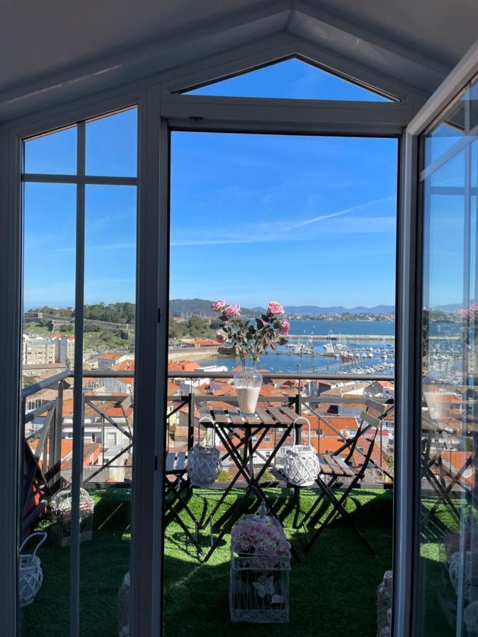 Estudio Impresionantes Vistas Con Terraza Y Piscina Baiona Esterno foto