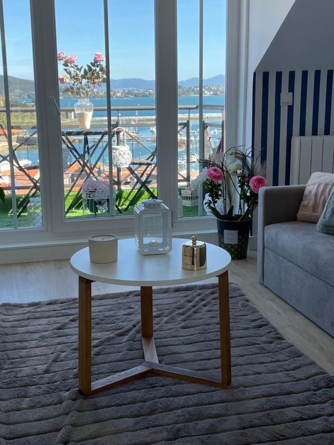 Estudio Impresionantes Vistas Con Terraza Y Piscina Baiona Esterno foto