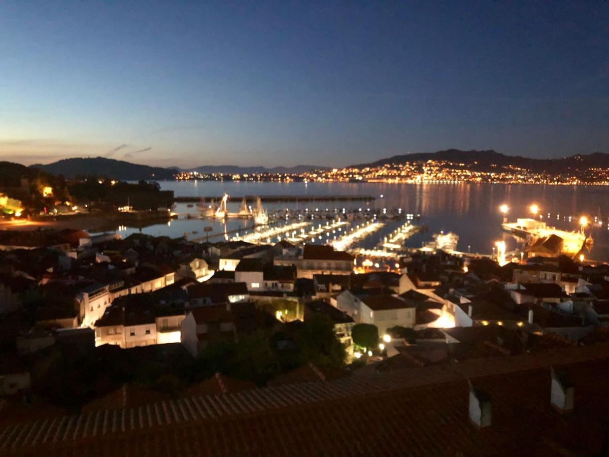 Estudio Impresionantes Vistas Con Terraza Y Piscina Baiona Esterno foto